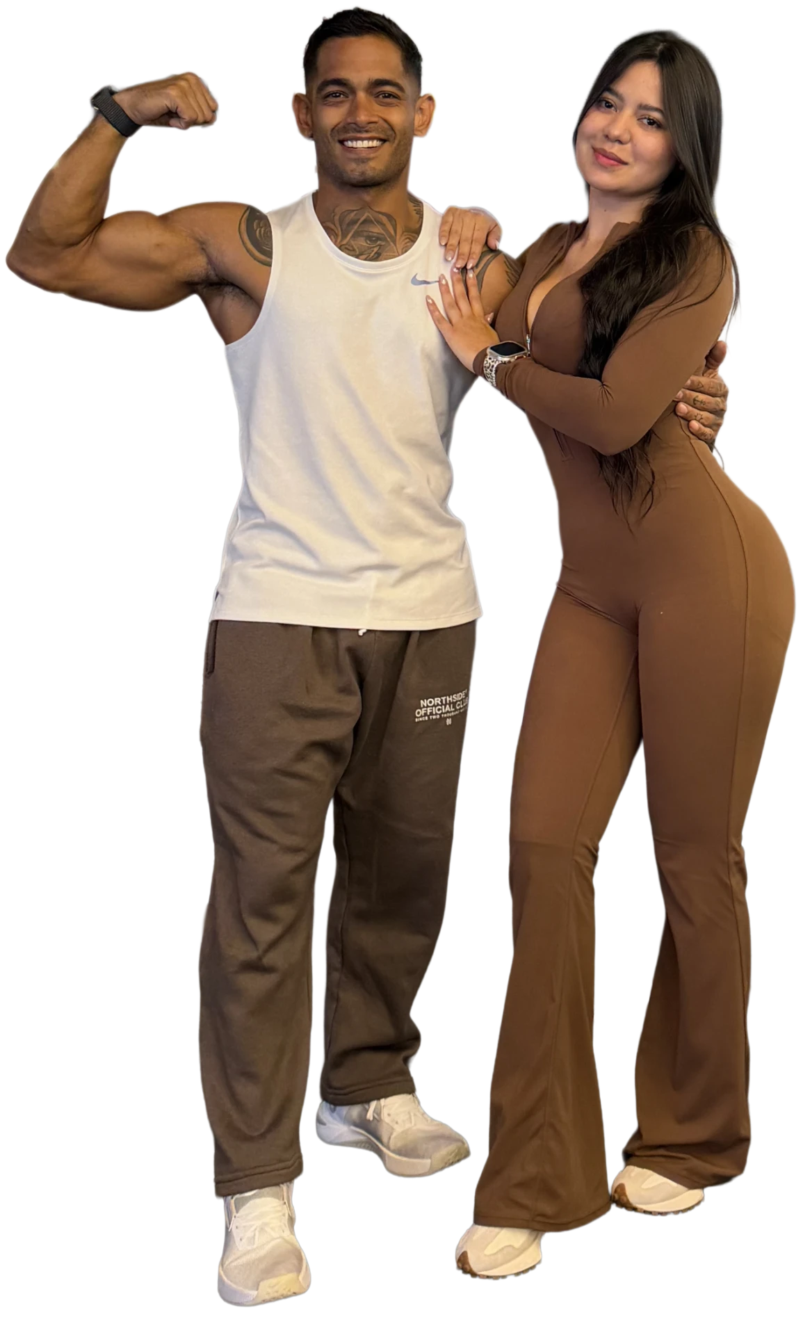 Lesdi y Nano, entrenadores del Reto Lesdi y Nano
